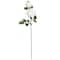 28" White Double Rose Faux Real Stem by Ashland®